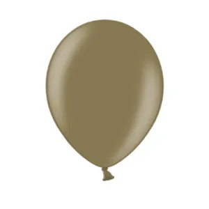 Lateksballonger (50stk): Metallic - Flere farger - 30cm - Almond (Metallic)