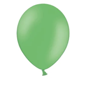 Lateksballonger (100stk): Pastel - Flere farger - 12cm - Bright Green (Pastel)