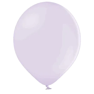 Lateksballonger (100stk): Pastel - Flere farger - 12cm - Lilac Breeze (Pastel)