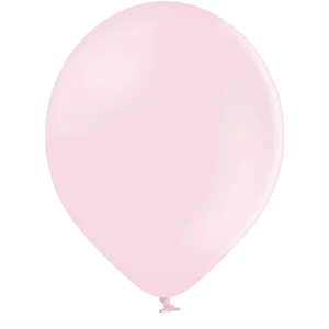Lateksballonger (100stk): Pastel - Flere farger - 12cm - Soft Pink (Pastel)