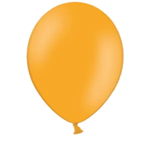 Lateksballonger (100stk): Pastel - Flere farger - 30cm - Orange (Pastel)