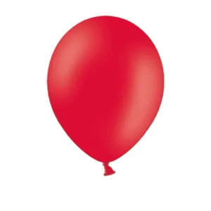 Lateksballonger (100stk): Pastel - Flere farger - 30cm - Red (Pastel)