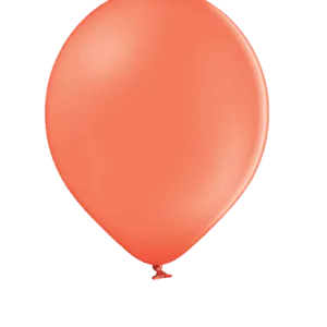 Lateksballonger (100stk): Pastel - Flere farger - 30cm - Coral (Pastel)