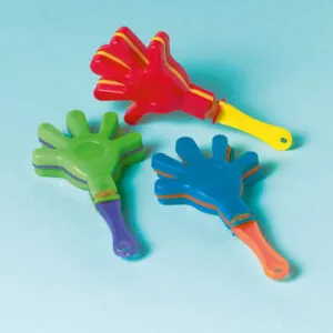 Pinata Fyll - Klapper (12stk): Assorterte farger