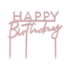 Kaketopp: "Happy Birthday" - 11 x 12cm