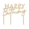 Kaketopp: "Happy Birthday" - 11 x 12cm