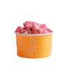 Godtebeger (8stk): Neon Oransje