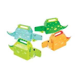 Goodteboks (4stk): Dinosaurer - 32 x 31cm