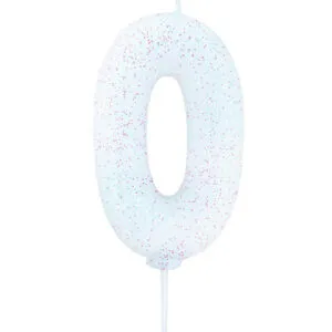 Kakelys / Tallys: Ulike tall - Iriserende - 7cm