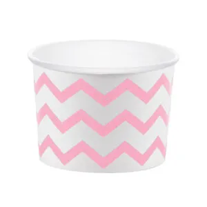 Godtebeger / Isbeger (6stk): Flere farger - Rosa