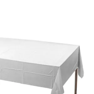 Duk: Papir - Flere farger - 137 x 274cm - Hvit