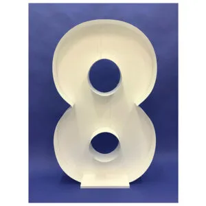 Mosaikkramme til ballonger: Alle tall - 120cm - 8