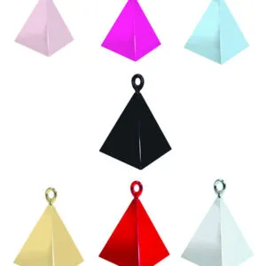 Ballongvekt: Pyramide - Flere farger - 110g