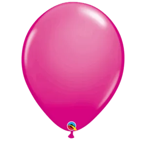 Lateksballonger (50stk): Flere farger - (Fashion Tone) - 41cm - Wild Berry (Fashion Tone)