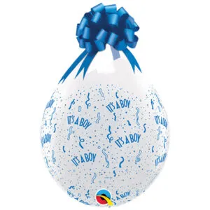 Gave i Ballongen (25stk): It's a Boy - 48cm