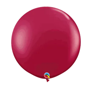 Lateksballonger (2stk): Flere farger (Jewel Tone) - 91cm - Sparkling Burgundy (Standard)