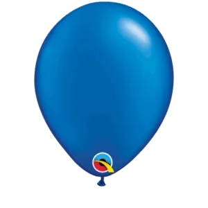 Lateksballonger (100stk): Flere farger (Pearl Tone) - 13cm - Pearl Sapphire Blue (Pearl Tone)