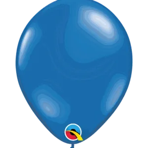 Lateksballonger (100stk): Flere farger (Jewel Tone) - 13cm - Sapphire Blue (Jewel Tone)