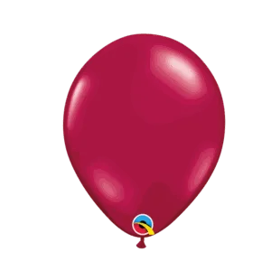 Lateksballonger (100stk): Flere farger (Jewel Tone) - 28cm - Sparkling Burgundy (Jewel Tone)