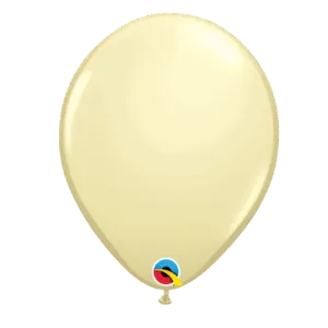 Lateksballonger (100stk): Flere farger (Fashion Tone) - 28cm - Ivory Silk (Fashion Tone)