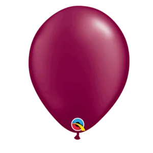 Lateksballonger (100stk): Flere farger (Pearl Tone) - 28cm - Pearl Burgundy (Pearl Tone)