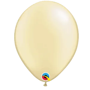 Lateksballonger (100stk): Flere farger (Pearl Tone) - 28cm - Pearl Ivory (Pearl Tone)