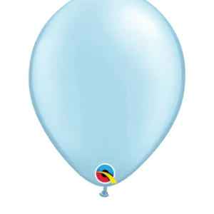 Lateksballonger (100stk): Flere farger (Pearl Tone) - 28cm - Pearl Light Blue (Pearl Tone)