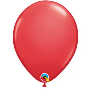 Lateksballonger (100stk): Flere farger (Standard) - 28cm - Red (Standard)