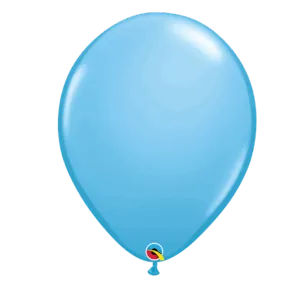 Lateksballonger (50stk): Flere farger (Standard) - 41cm - Pale Blue (Standard)