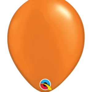 Lateksballonger (100stk): Flere farger (Pearl Tone) - 13cm - Pearl Mandarine Orange (Pearl Tone)