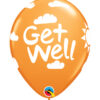 Lateksballonger (25stk): "Get Well" Assortert - 28cm - Bilde 6