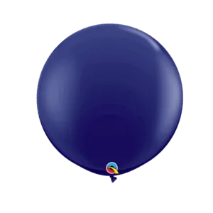 Lateksballonger (2stk): Flere farger (Fashion Tone) - 91cm - Navy (Fashion Tone)
