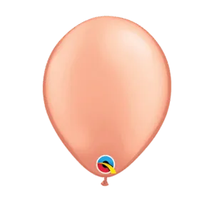 Lateksballonger (100stk): Flere farger (Metallic) - 13cm - Rose Gold (Metallic)