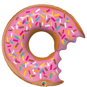 Folieballong: Donut - 91cm