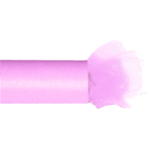 Tulle (tyll): Flere farger - 30cm x 20m - Lys Rosa