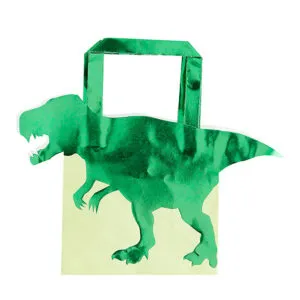 Gavepose / Godtepose (5stk): Dinosaurer - 22 x 19cm