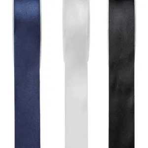 Bånd (Sateng): Dobbelsidig - Ulike farger - 25m x 25mm