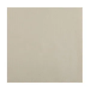 Servietter (25stk): Airlaid (føles som tekstil) - Flere farger - 40cm - Krem