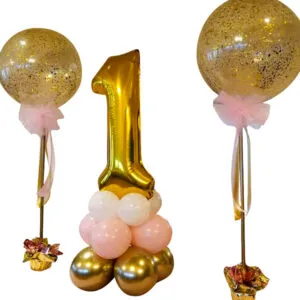 Borddekorasjon: Glitzy 1st Birthday