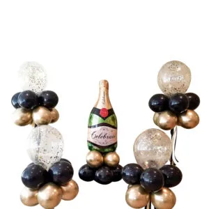 Borddekorasjon: Celebrate with bubbles