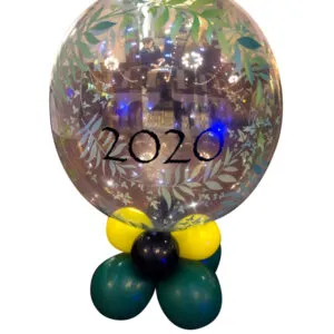 Borddekorasjon: Tropical bubble centerpiece