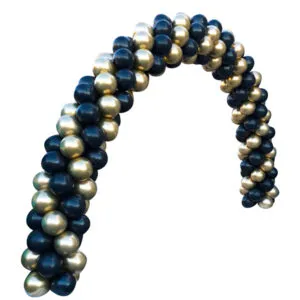 Girlanderbue: Black and gold portal - 8m
