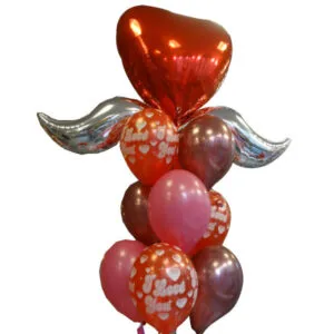 Ballongbukett: Love Angel
