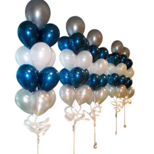 Ballongbukett: Midnight Blue - Medium