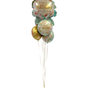 Ballongbukett: Flower Birthday