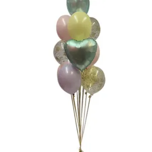 Ballongbukett: Pastel Love - Extra large