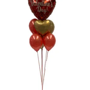 Ballongbukett: Valentine All The Way