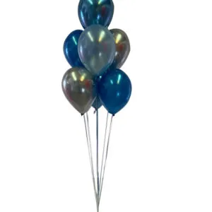 Ballongbukett: Blue Vibes