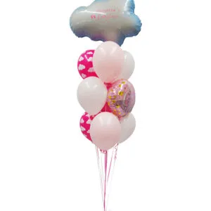 Ballongbukett: Clouds, clouds clouds