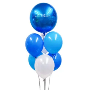 Ballongbukett: Blueeeeeeeee